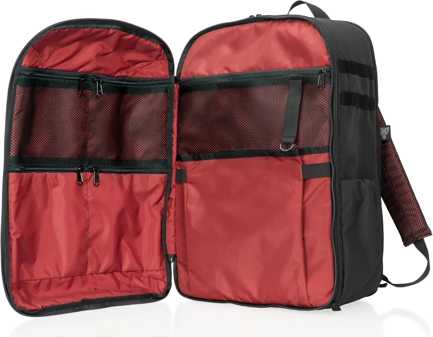 ~ Versa Carry On ~ Military Grade Backpack with Signal-Blocking Faraday Sleeve for Laptops and Mid-Size Electronics ~ 1680D Ballistic ~ Black