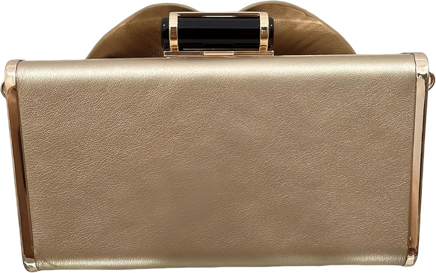3D Floral PU Leather Clutch for Wedding Party Prom - Elegant Evening Bag with Detachable Chain