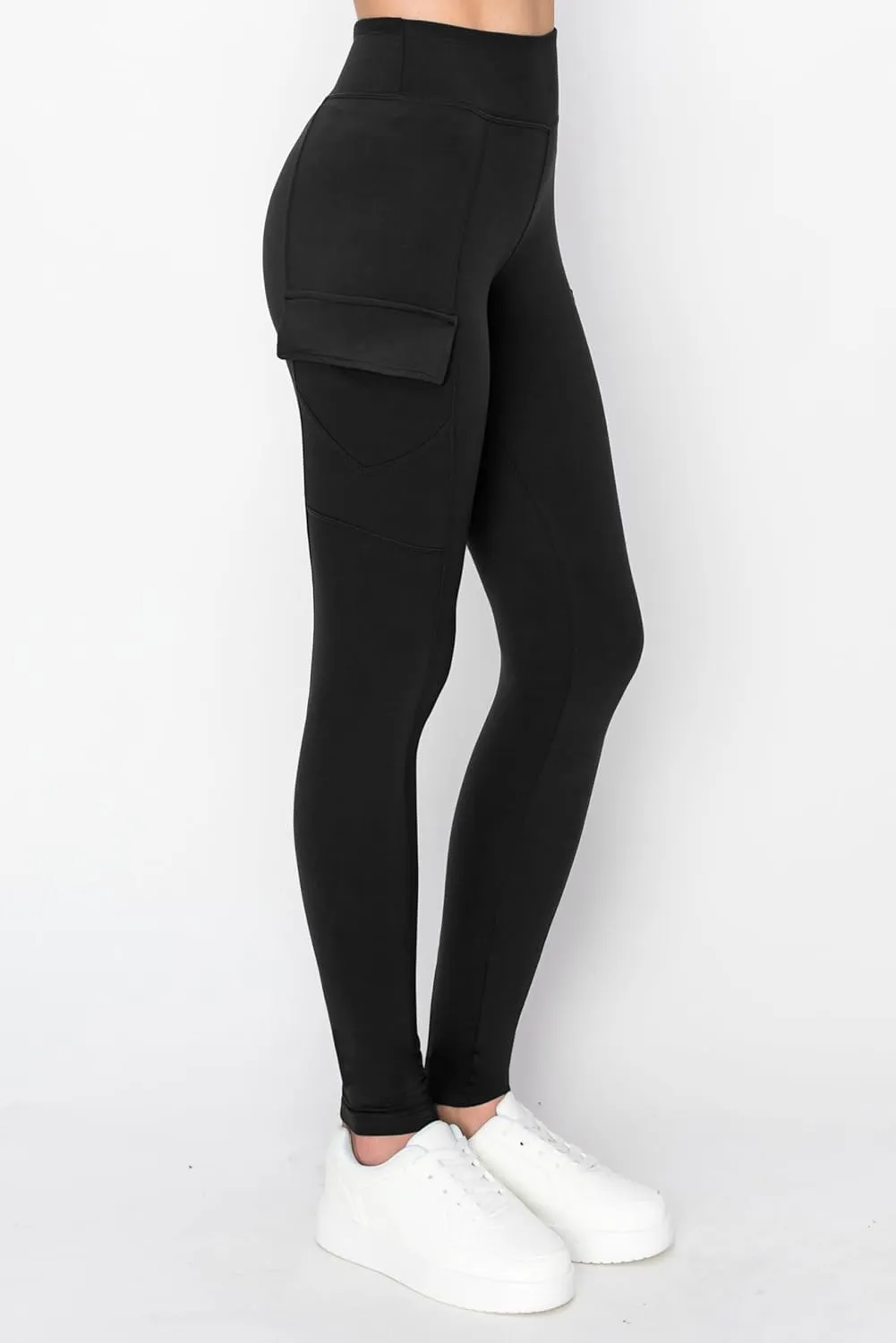 ALWAYS Women's Yoga Leggings - High Waist Premium Soft Solid Stretch High Waist Legging Pants
