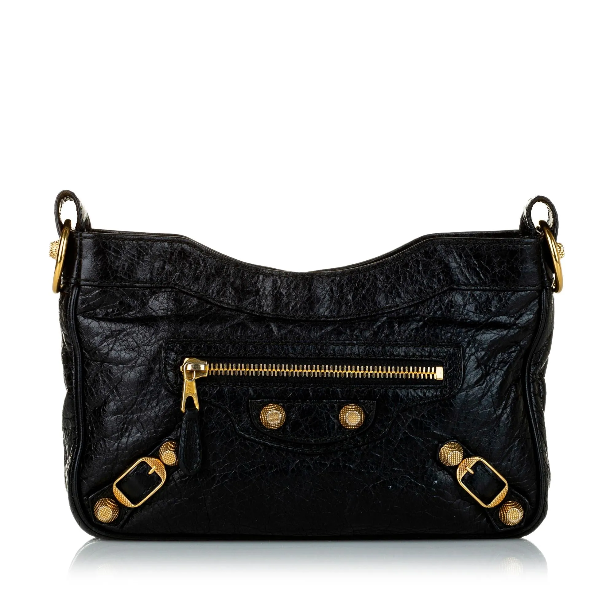 Balenciaga Motocross Hip Giant 21 Leather Crossbody Bag