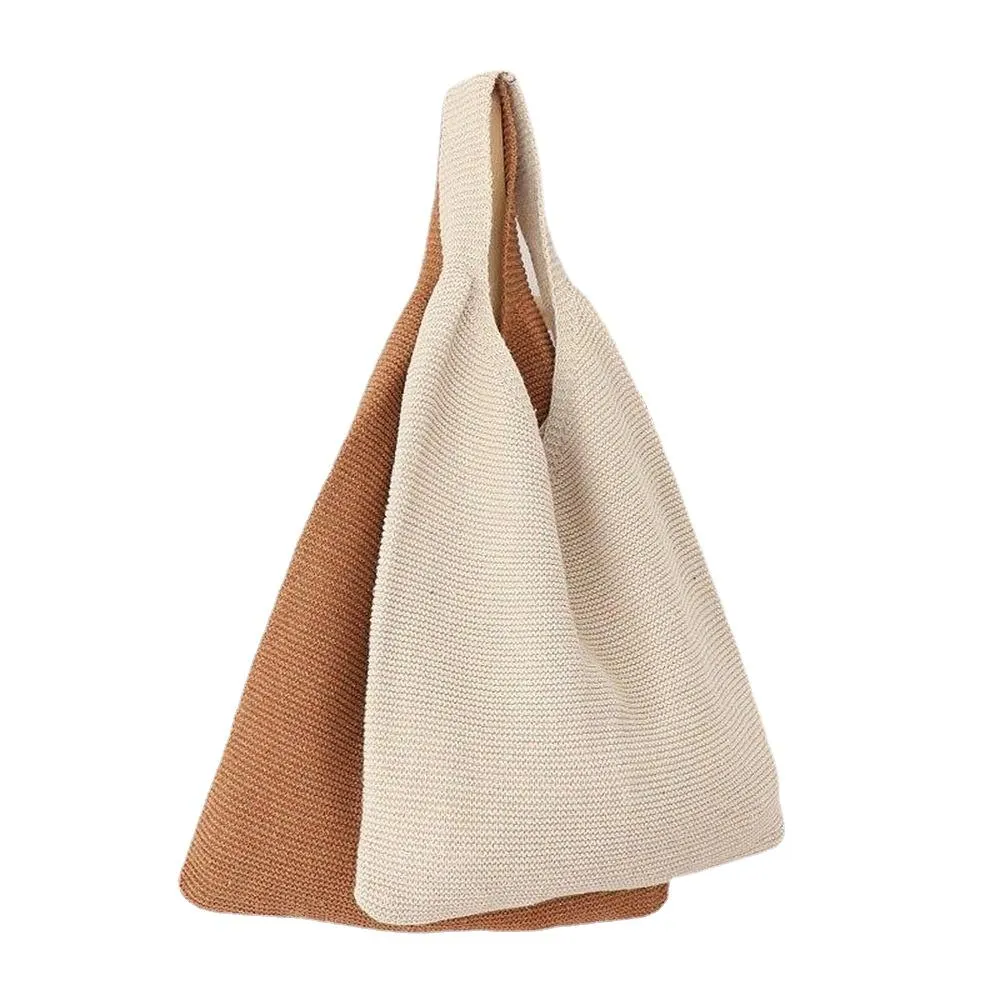 Casual Fashionable Ladies' Woolen Knitted Handbag