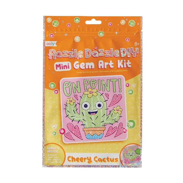 Cheery Cactus Razzle Dazzle Gem Art Kit