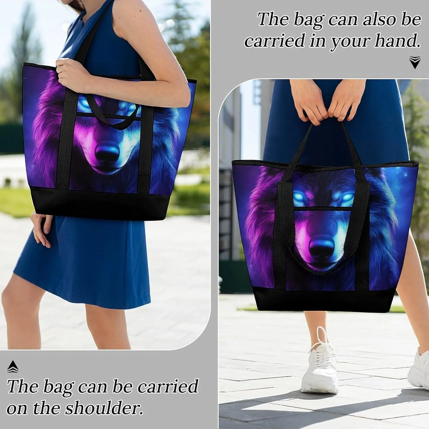 Fashionable Large Thermal Tote Bag Insulated Work/Commute Bag For Women & Men
