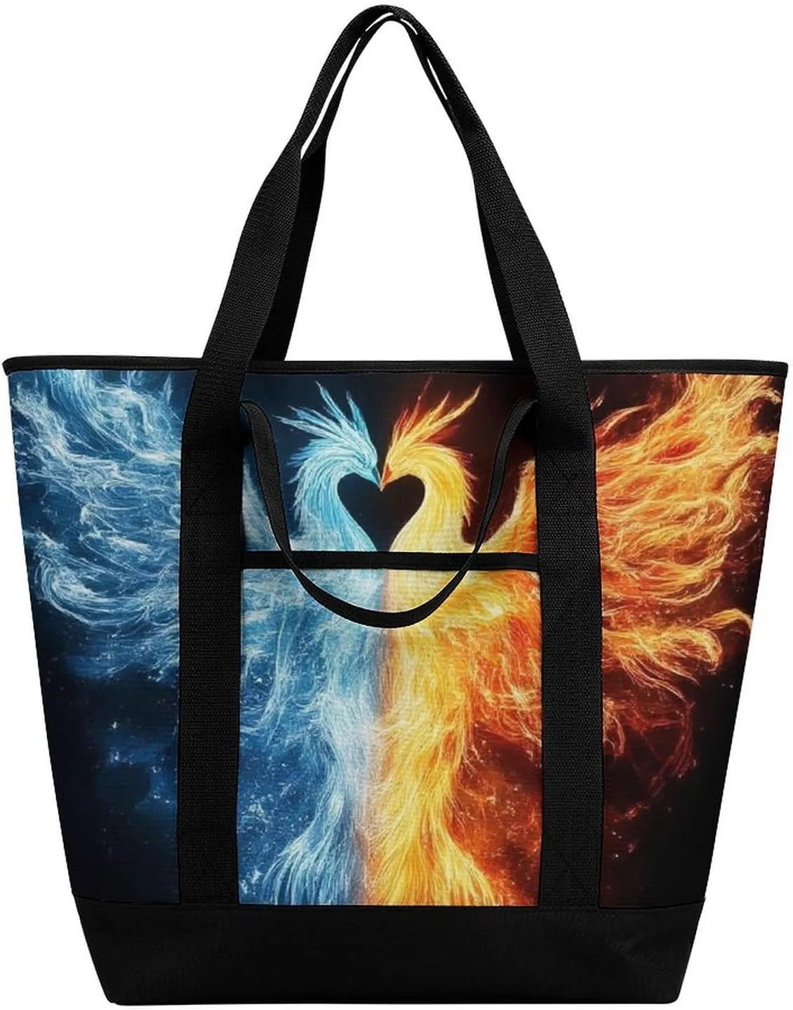 Fashionable Large Thermal Tote Bag Insulated Work/Commute Bag For Women & Men