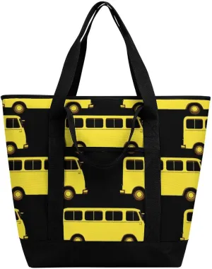 Fashionable Large Thermal Tote Bag Insulated Work/Commute Bag For Women & Men