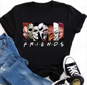 Friends T-Shirt – Best Stephen King Horror Graphic Tees