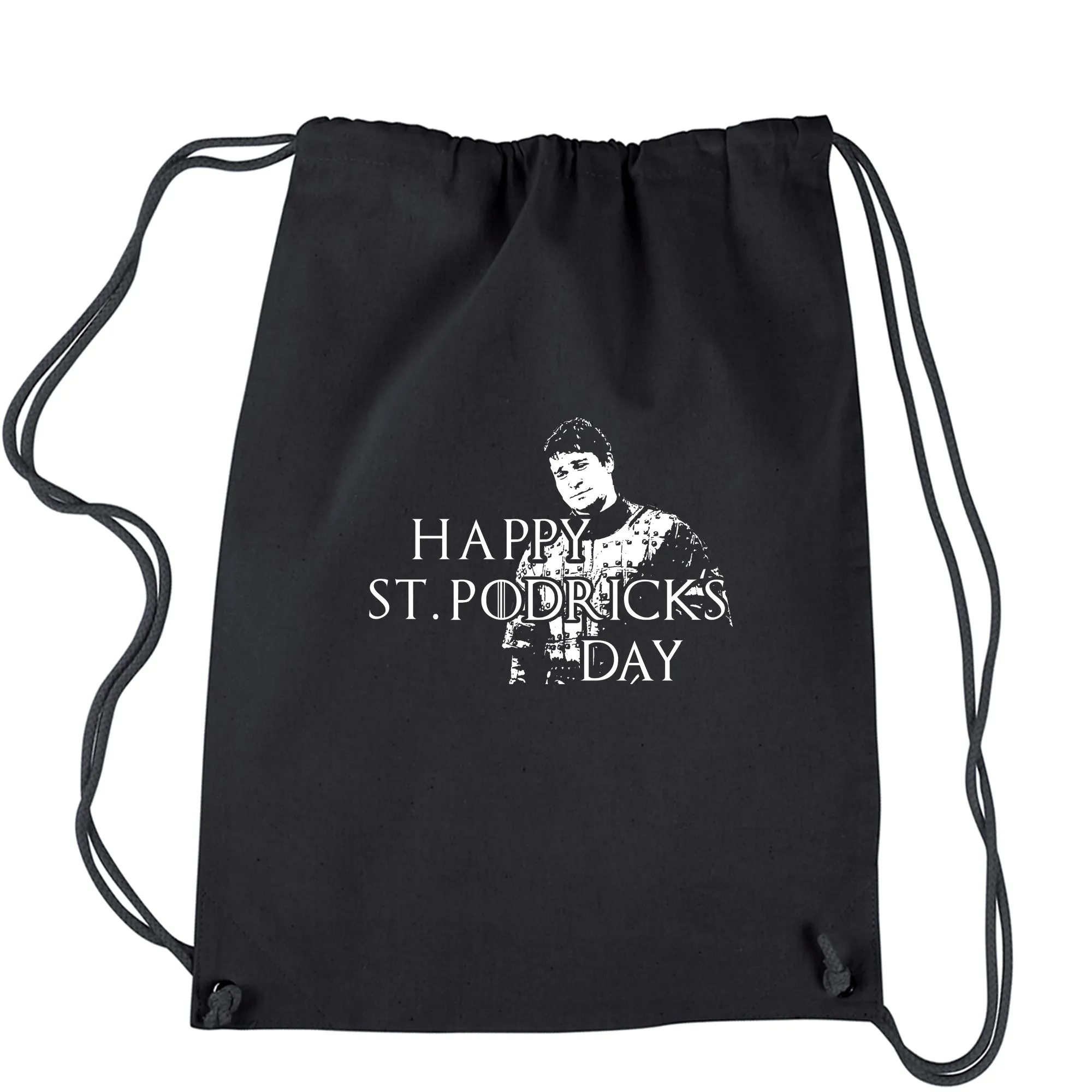 Game of St Patricks Day Funny Drawstring Backpack