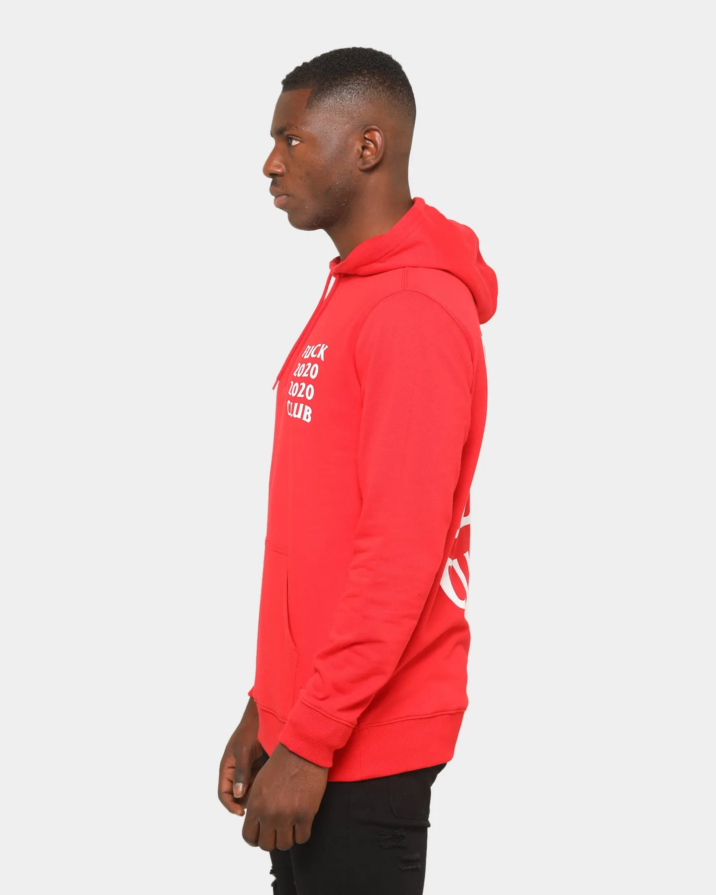 Goat Crew F*CK 2020 LS Hoodie Red
