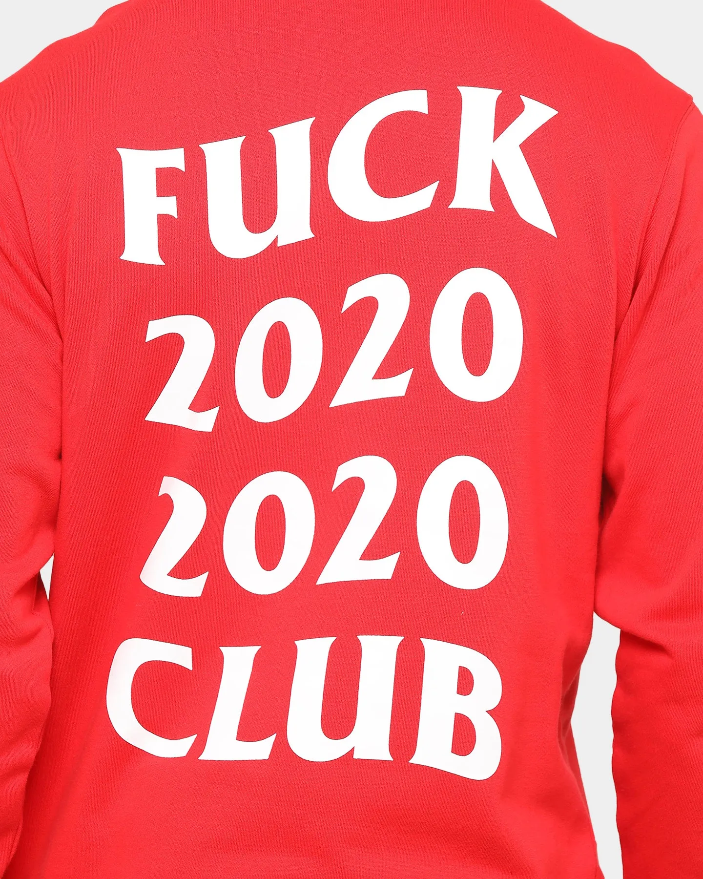 Goat Crew F*CK 2020 LS Hoodie Red