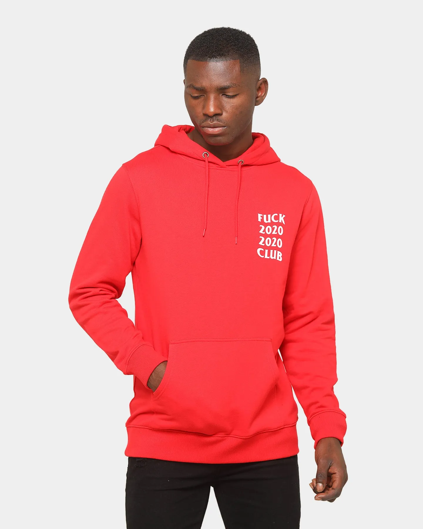 Goat Crew F*CK 2020 LS Hoodie Red