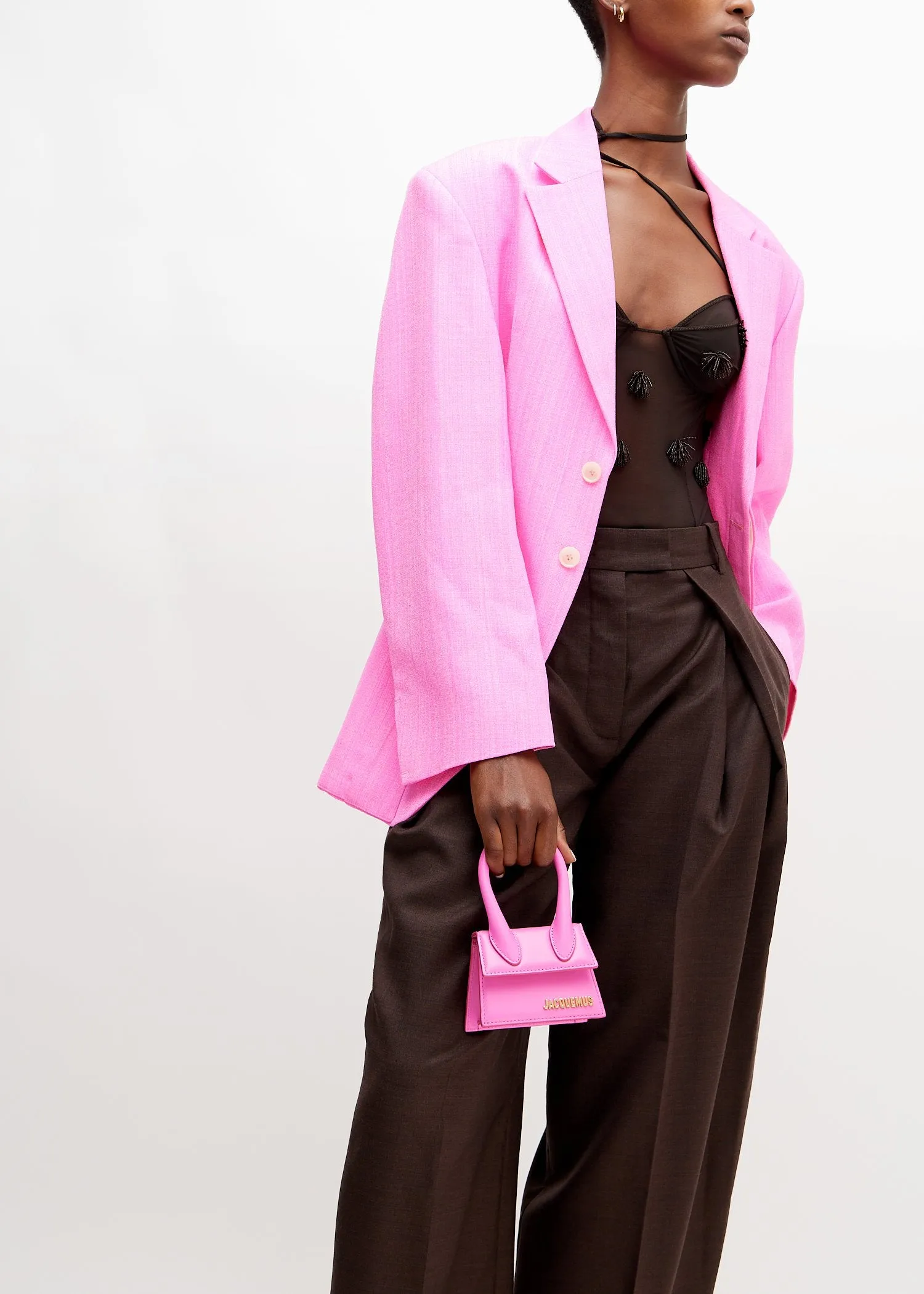 Jacquemus Le Chiquito bag, pink