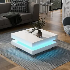 LED Minimalist Coffee Table