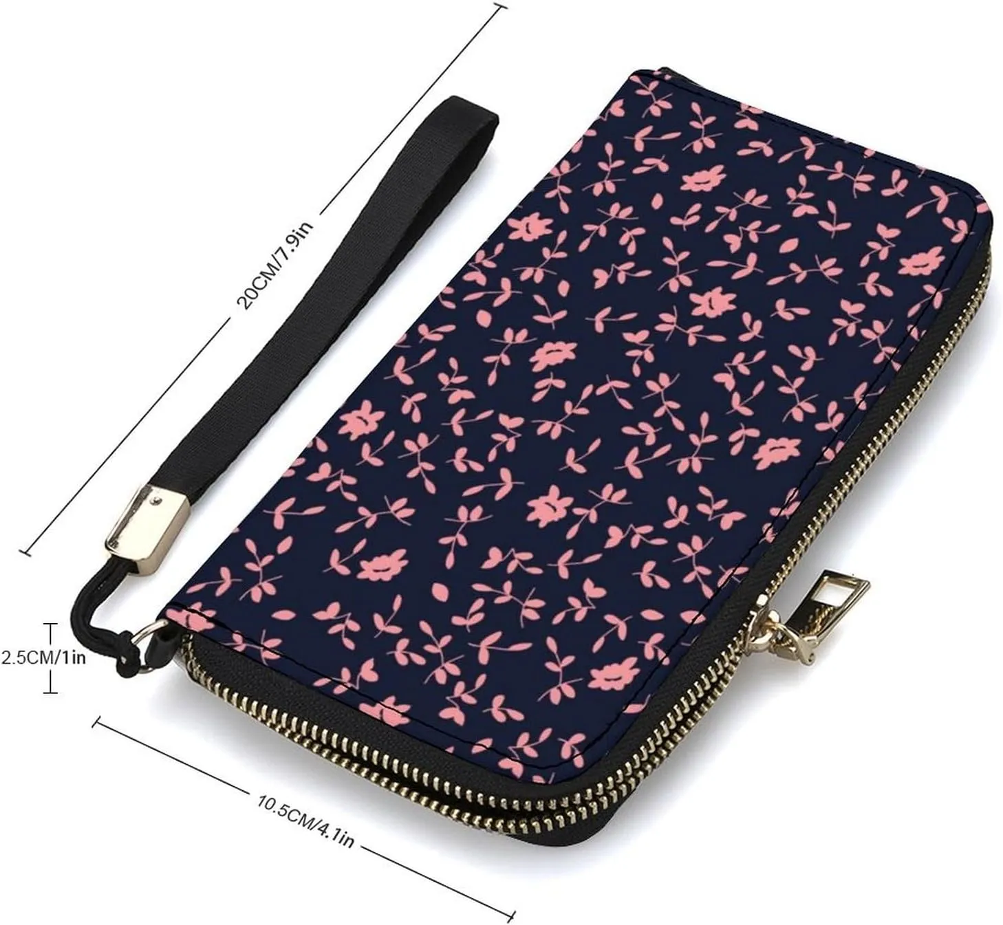 Luxury Long Handbag - PU Leather Large Capacity Clutch Purse with Multiple Card Slots | Elegant Travel Wallet, Party Evening Bag, Gift Box Included (Multiple Colors)