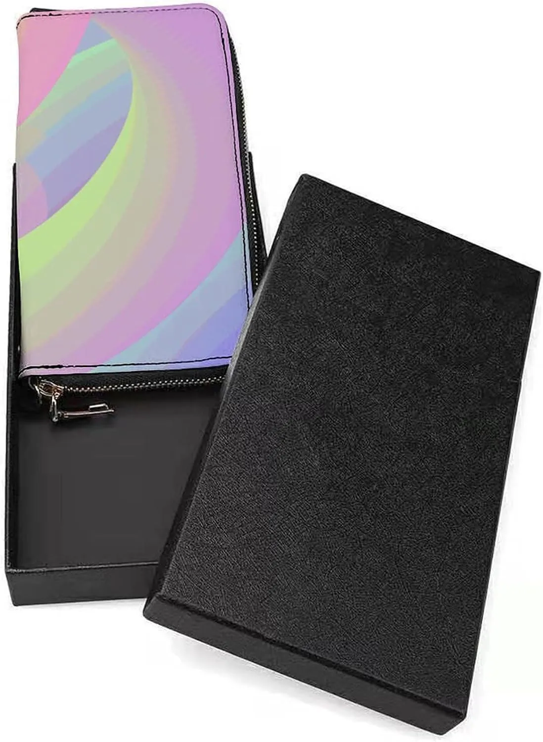 Luxury Long Handbag - PU Leather Large Capacity Clutch Purse with Multiple Card Slots | Elegant Travel Wallet, Party Evening Bag, Gift Box Included (Multiple Colors)