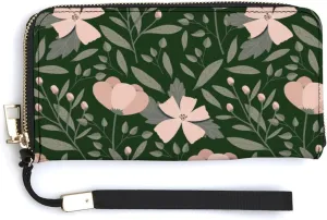 Luxury Long Handbag - PU Leather Large Capacity Clutch Purse with Multiple Card Slots | Elegant Travel Wallet, Party Evening Bag, Gift Box Included (Multiple Colors)