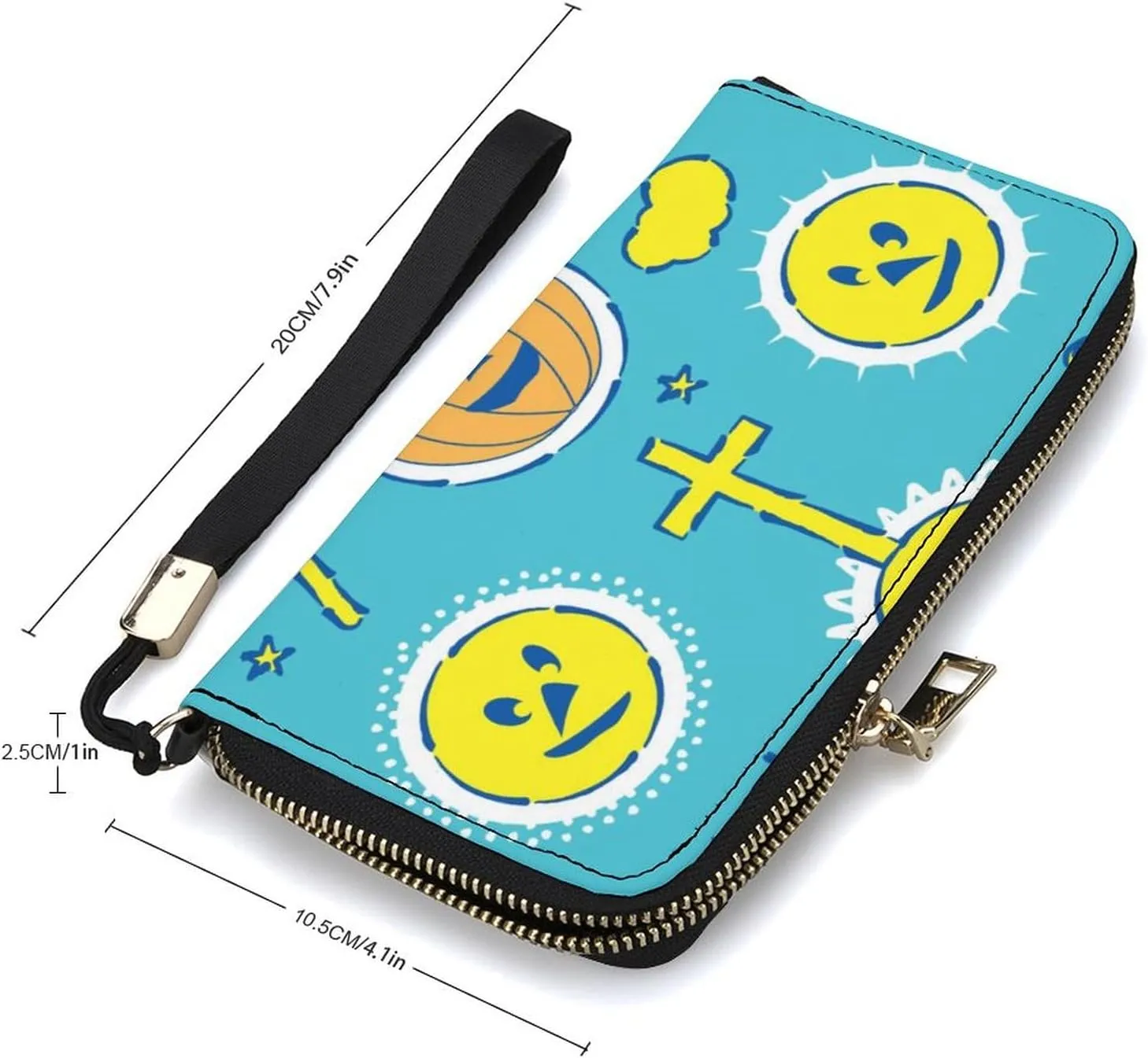 Luxury Long Handbag - PU Leather Large Capacity Clutch Purse with Multiple Card Slots | Elegant Travel Wallet, Party Evening Bag, Gift Box Included (Multiple Colors)