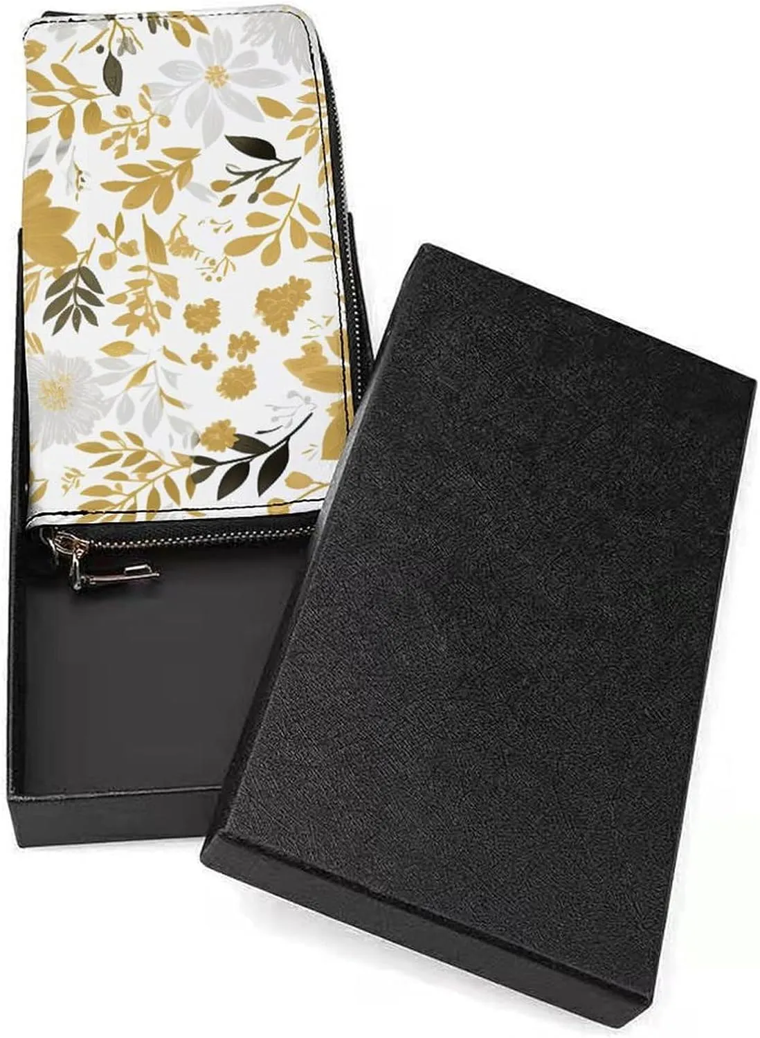 Luxury Long Handbag - PU Leather Large Capacity Clutch Purse with Multiple Card Slots | Elegant Travel Wallet, Party Evening Bag, Gift Box Included (Multiple Colors)