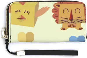 Luxury Long Handbag - PU Leather Large Capacity Clutch Purse with Multiple Card Slots | Elegant Travel Wallet, Party Evening Bag, Gift Box Included (Multiple Colors)