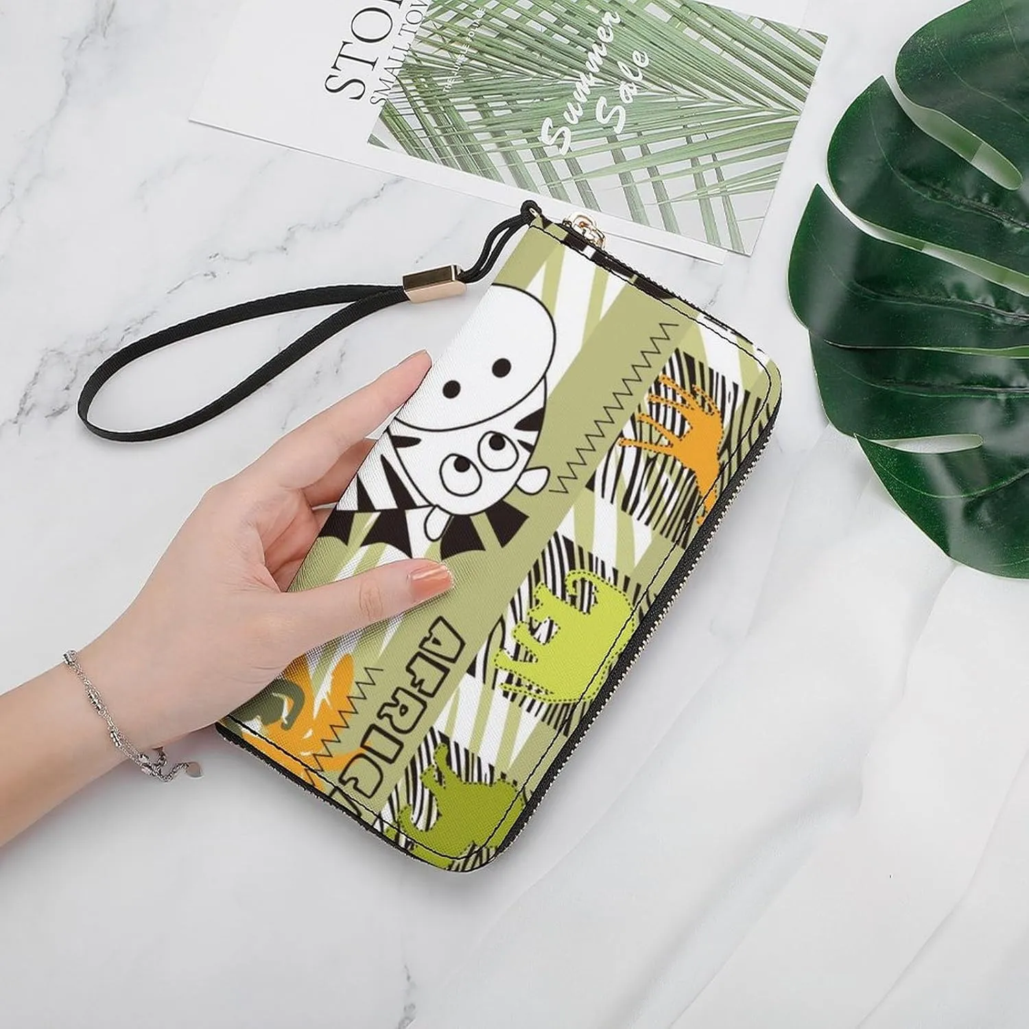 Luxury Long Handbag - PU Leather Large Capacity Clutch Purse with Multiple Card Slots | Elegant Travel Wallet, Party Evening Bag, Gift Box Included (Multiple Colors)