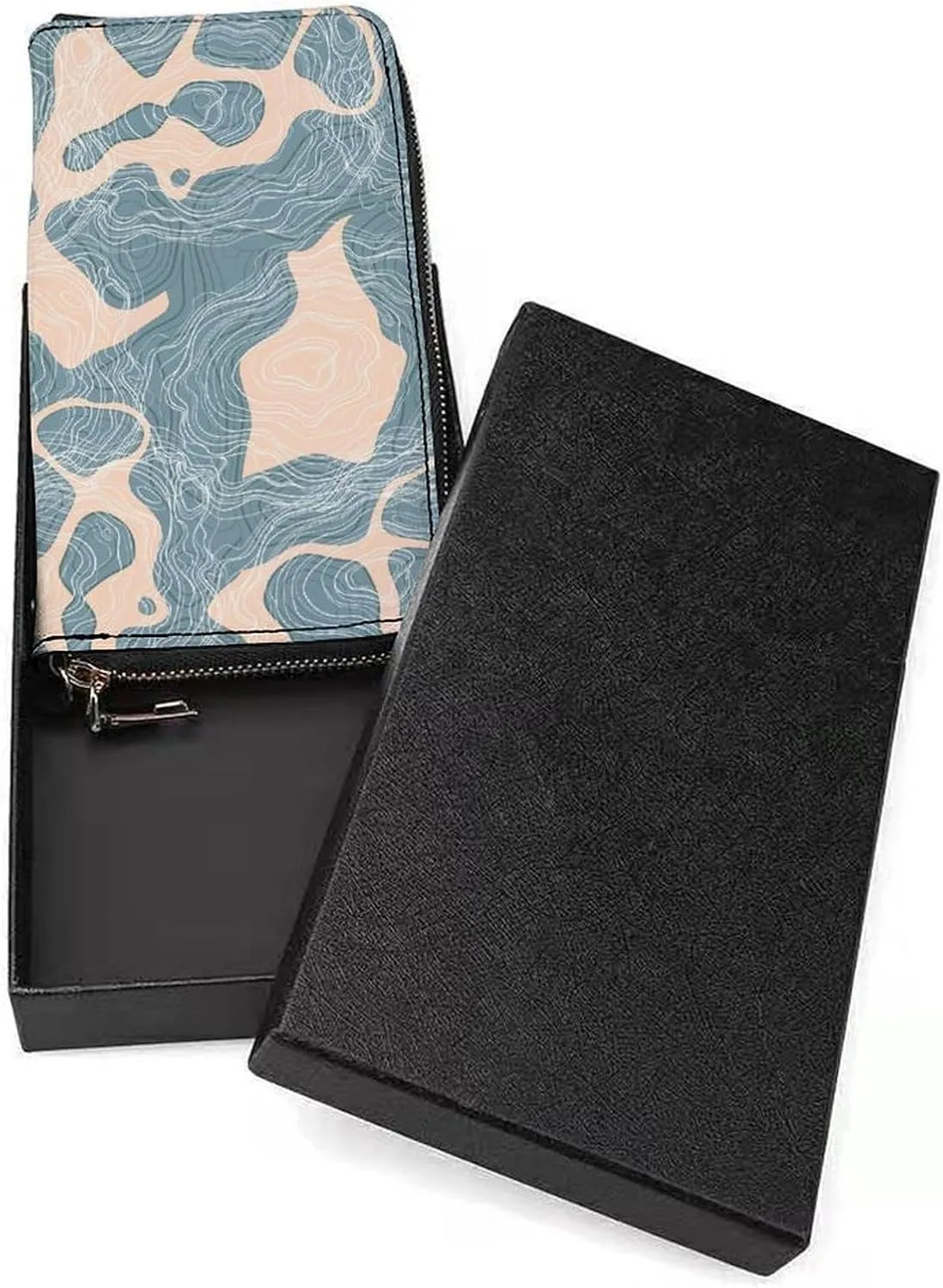 Luxury Long Handbag - PU Leather Large Capacity Clutch Purse with Multiple Card Slots | Elegant Travel Wallet, Party Evening Bag, Gift Box Included (Multiple Colors)