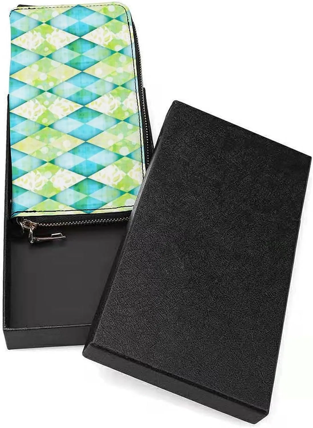 Luxury Long Handbag - PU Leather Large Capacity Clutch Purse with Multiple Card Slots | Elegant Travel Wallet, Party Evening Bag, Gift Box Included (Multiple Colors)