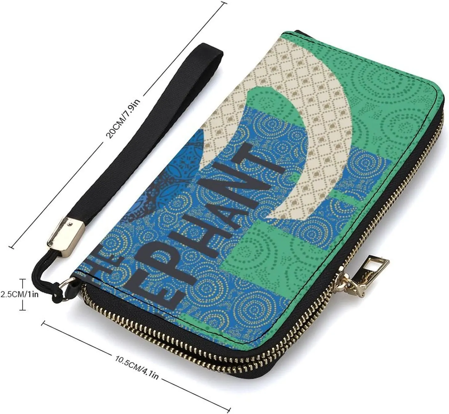 Luxury Long Handbag - PU Leather Large Capacity Clutch Purse with Multiple Card Slots | Elegant Travel Wallet, Party Evening Bag, Gift Box Included (Multiple Colors)