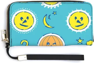 Luxury Long Handbag - PU Leather Large Capacity Clutch Purse with Multiple Card Slots | Elegant Travel Wallet, Party Evening Bag, Gift Box Included (Multiple Colors)