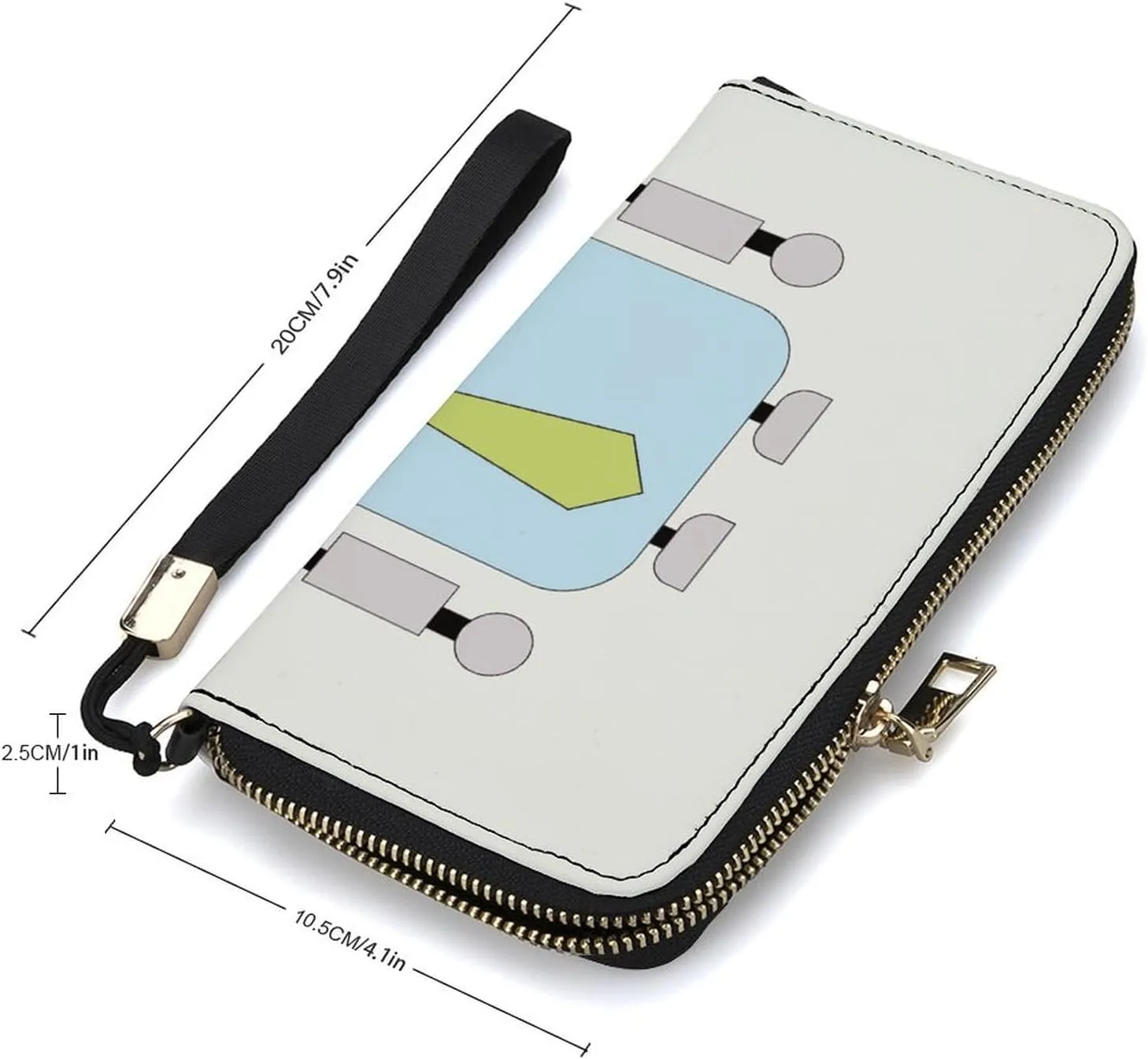 Luxury Long Handbag - PU Leather Large Capacity Clutch Purse with Multiple Card Slots | Elegant Travel Wallet, Party Evening Bag, Gift Box Included (Multiple Colors)