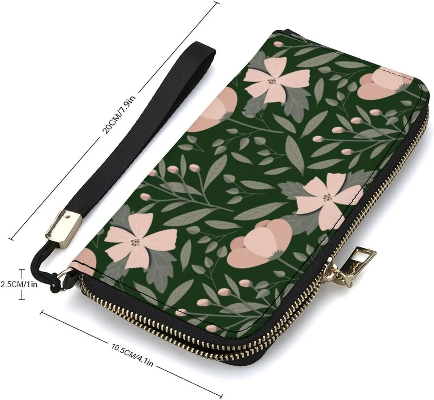 Luxury Long Handbag - PU Leather Large Capacity Clutch Purse with Multiple Card Slots | Elegant Travel Wallet, Party Evening Bag, Gift Box Included (Multiple Colors)