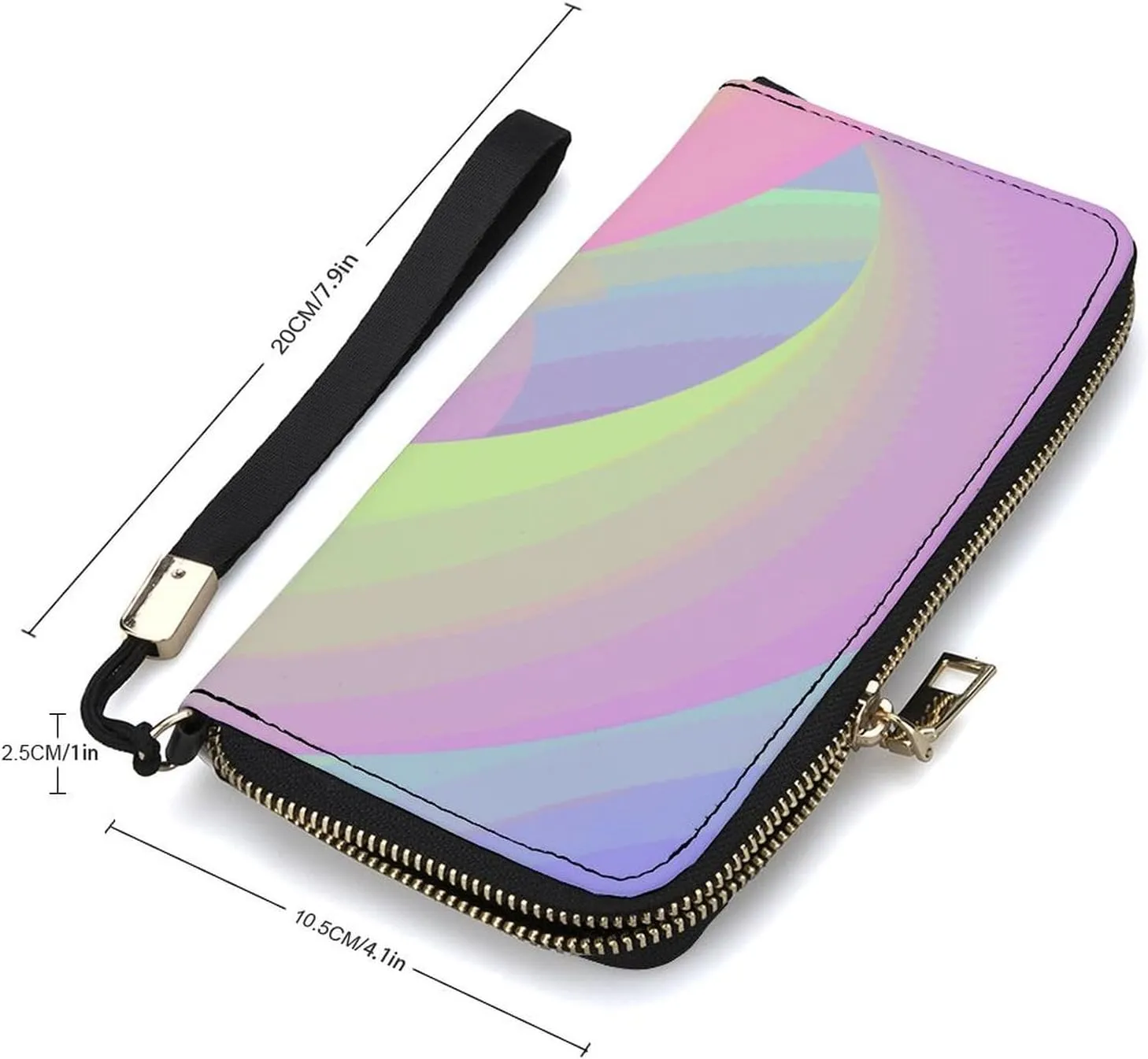 Luxury Long Handbag - PU Leather Large Capacity Clutch Purse with Multiple Card Slots | Elegant Travel Wallet, Party Evening Bag, Gift Box Included (Multiple Colors)