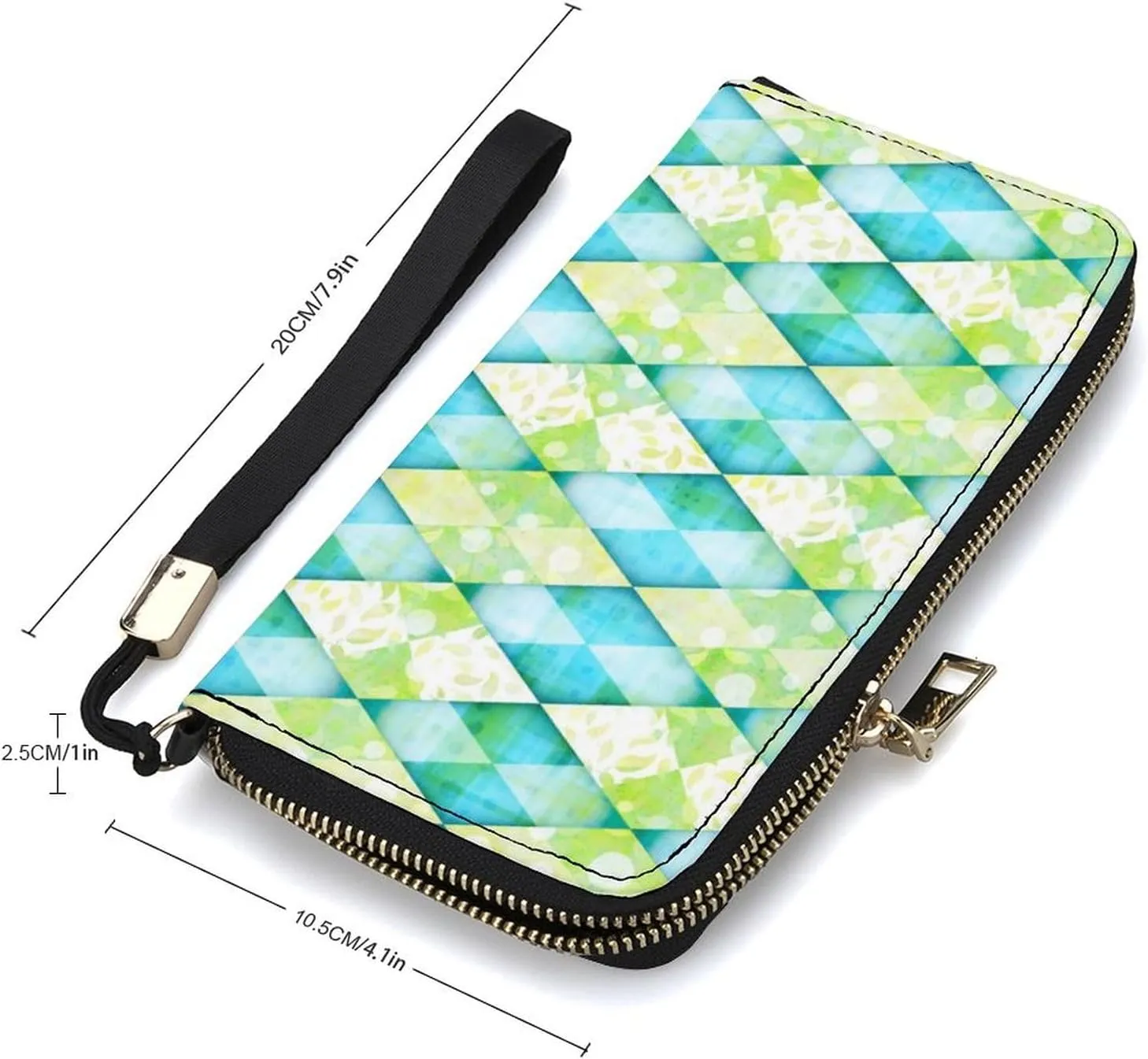 Luxury Long Handbag - PU Leather Large Capacity Clutch Purse with Multiple Card Slots | Elegant Travel Wallet, Party Evening Bag, Gift Box Included (Multiple Colors)