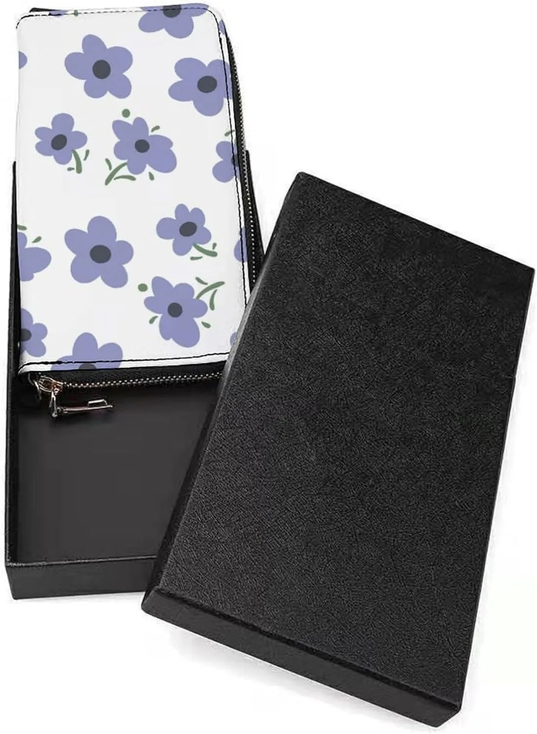 Luxury Long Handbag - PU Leather Large Capacity Clutch Purse with Multiple Card Slots | Elegant Travel Wallet, Party Evening Bag, Gift Box Included (Multiple Colors)