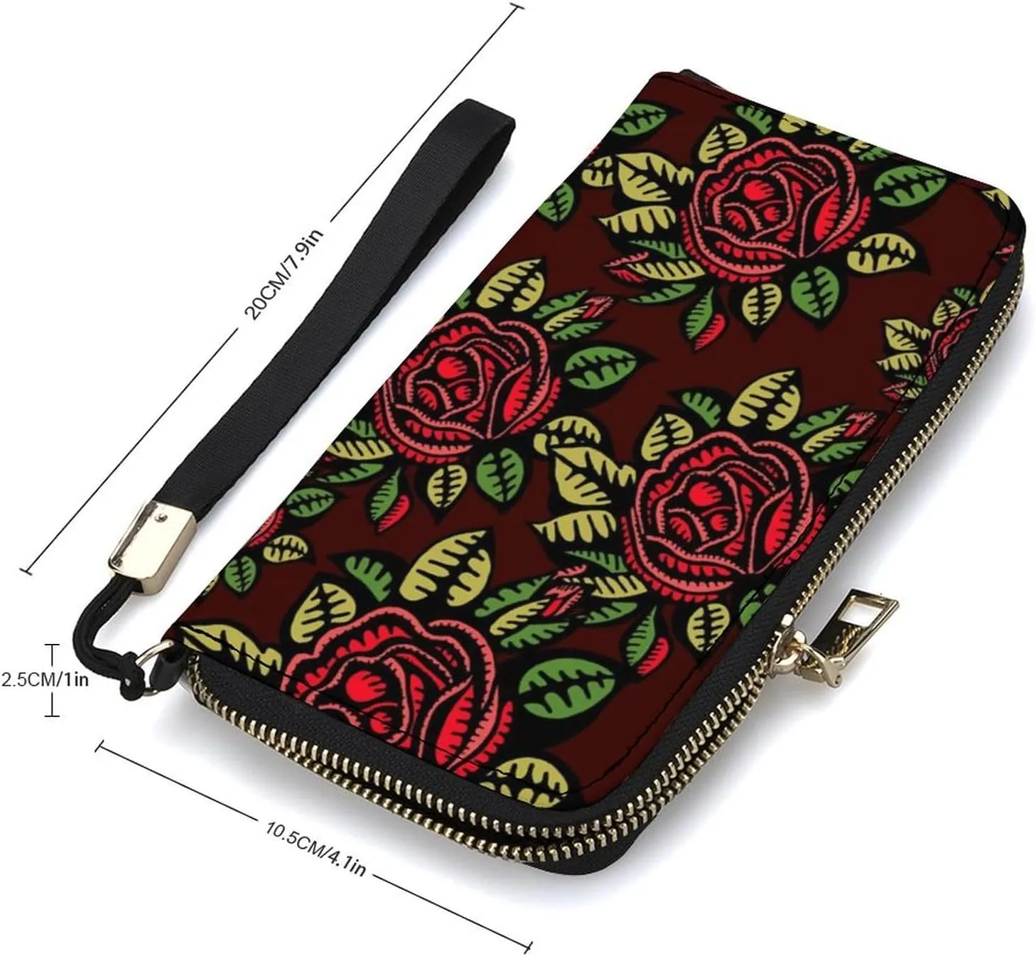 Luxury Long Handbag - PU Leather Large Capacity Clutch Purse with Multiple Card Slots | Elegant Travel Wallet, Party Evening Bag, Gift Box Included (Multiple Colors)