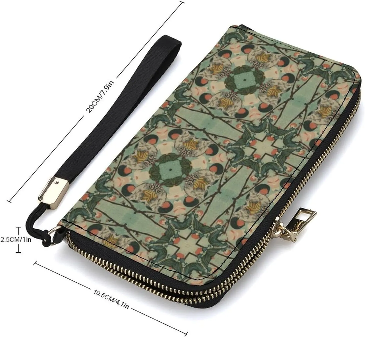 Luxury Long Handbag - PU Leather Large Capacity Clutch Purse with Multiple Card Slots | Elegant Travel Wallet, Party Evening Bag, Gift Box Included (Multiple Colors)