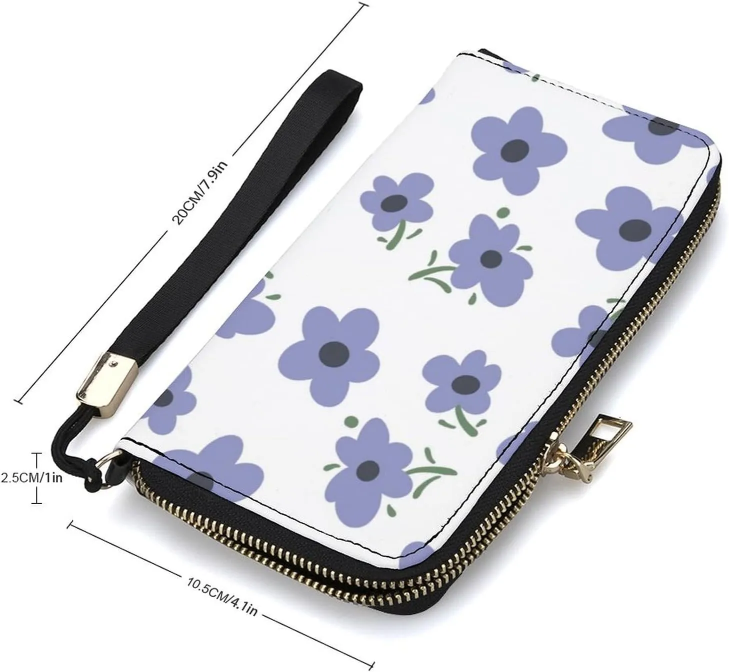 Luxury Long Handbag - PU Leather Large Capacity Clutch Purse with Multiple Card Slots | Elegant Travel Wallet, Party Evening Bag, Gift Box Included (Multiple Colors)