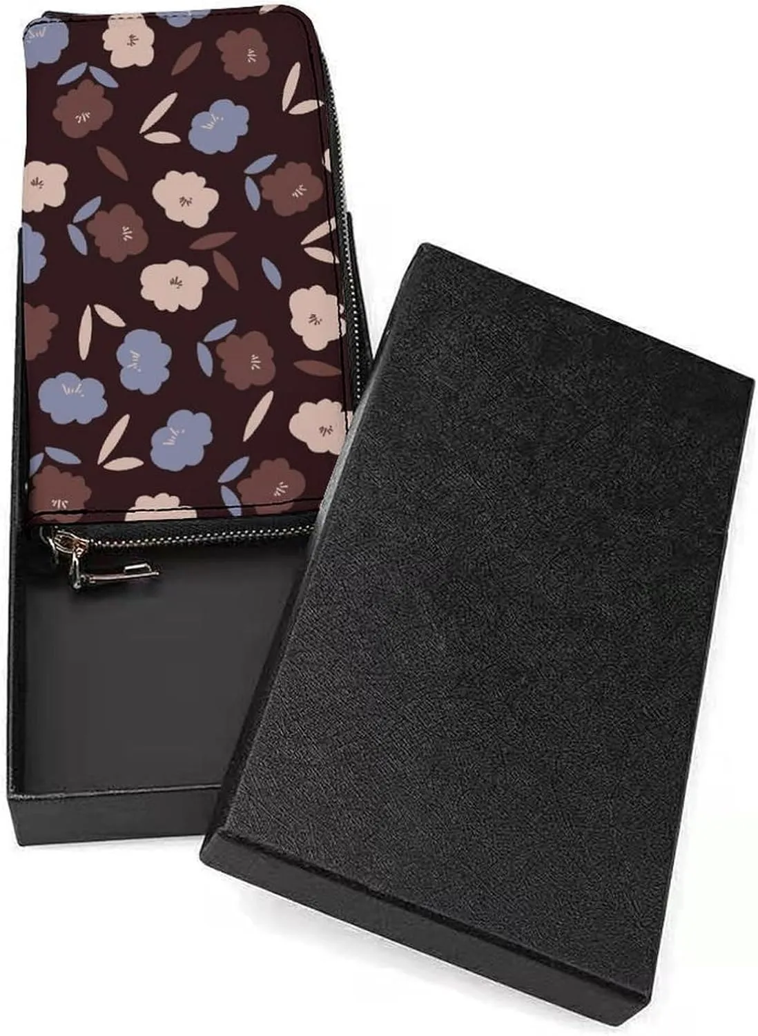 Luxury Long Handbag - PU Leather Large Capacity Clutch Purse with Multiple Card Slots | Elegant Travel Wallet, Party Evening Bag, Gift Box Included (Multiple Colors)