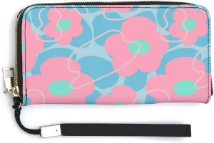 Luxury Long Handbag - PU Leather Large Capacity Clutch Purse with Multiple Card Slots | Elegant Travel Wallet, Party Evening Bag, Gift Box Included (Multiple Colors)