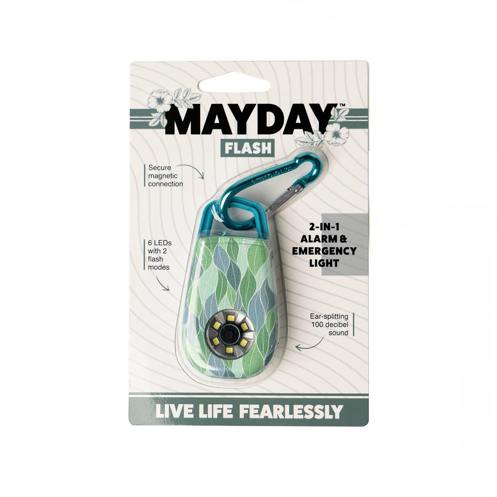 Mayday Mini Alarm Key Chain In Six Colors