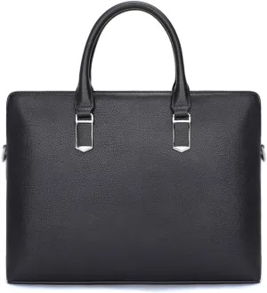 Men's Briefcase Wholesale Genuine Leather Business Bag Handbag Temperament Large Capacity Men's Bag