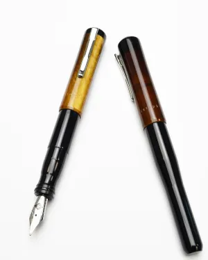 Model 02 Intrinsic Fountain Pen - Gold Rising