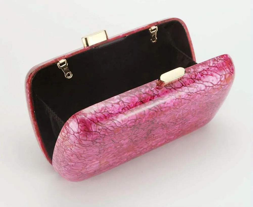 Molodo Acrylic Evening Clutch Purses for Women Elegant Evening Bag Gorgeous Handbag Shoulder Bag Wedding Party 2025