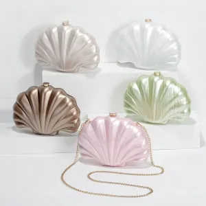 Molodo Acrylic Shell Evening Clutch Purses for Women Elegant Evening Bag Gorgeous Shoulder Bag Wedding Party 2025