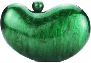 Molodo Cashew Acrylic Evening Clutch Purses for Women Elegant Evening Bag Gorgeous Handbag Shoulder Bag Wedding Party 2025
