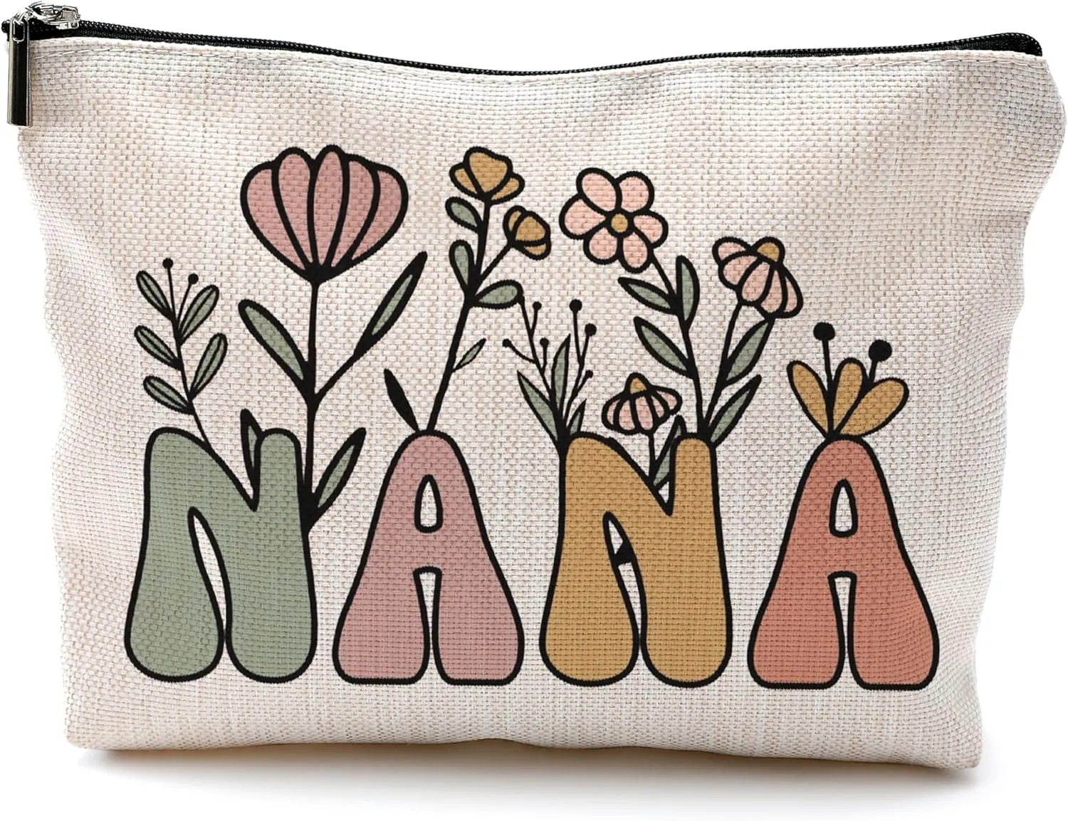 NaNa Gifts Makeup Bag,Gifts for NaNa,NaNa Gifts Cosmetic Bag With Zipper,NaNa Birthday Gifts,Best Nana Gifts