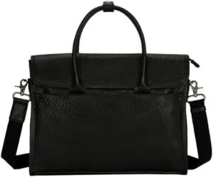 Nordic Men's Briefcase 15.3 Inch Computer Bag Portable Shoulder Business Bag for Office Commute