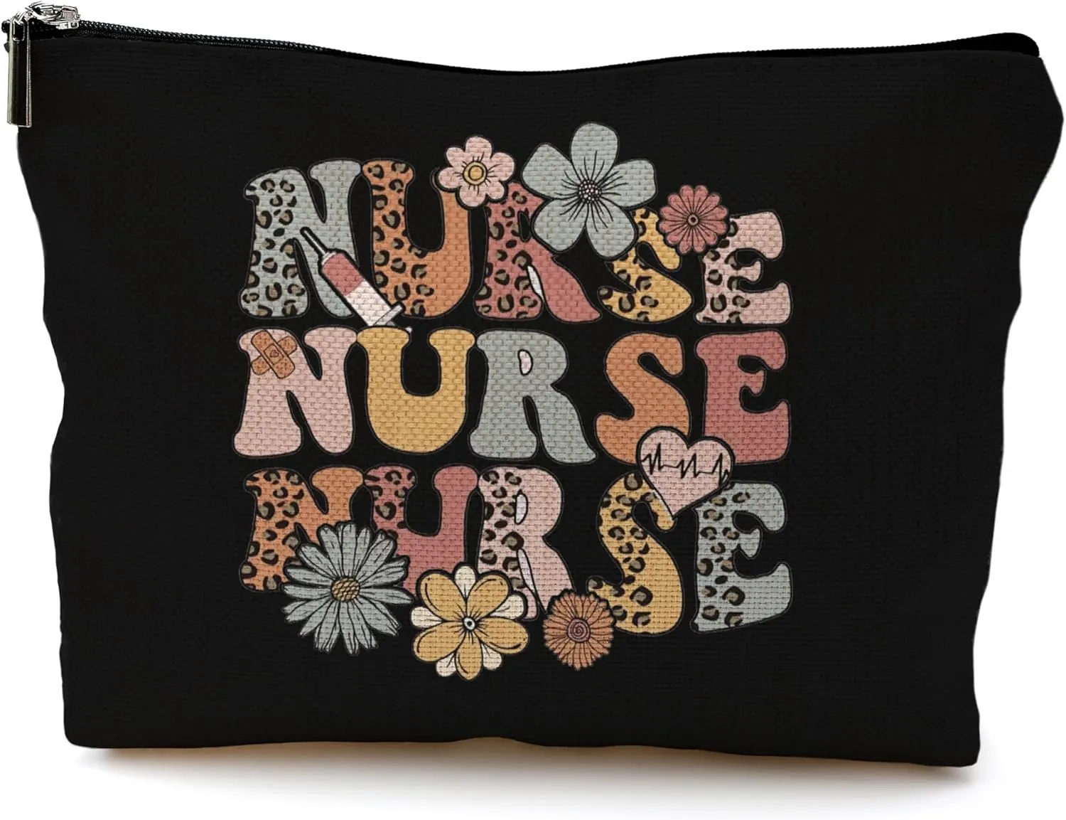 Nurse Makeup Bags - Cosmetic Bags With Zipper for Women & Student Nurses