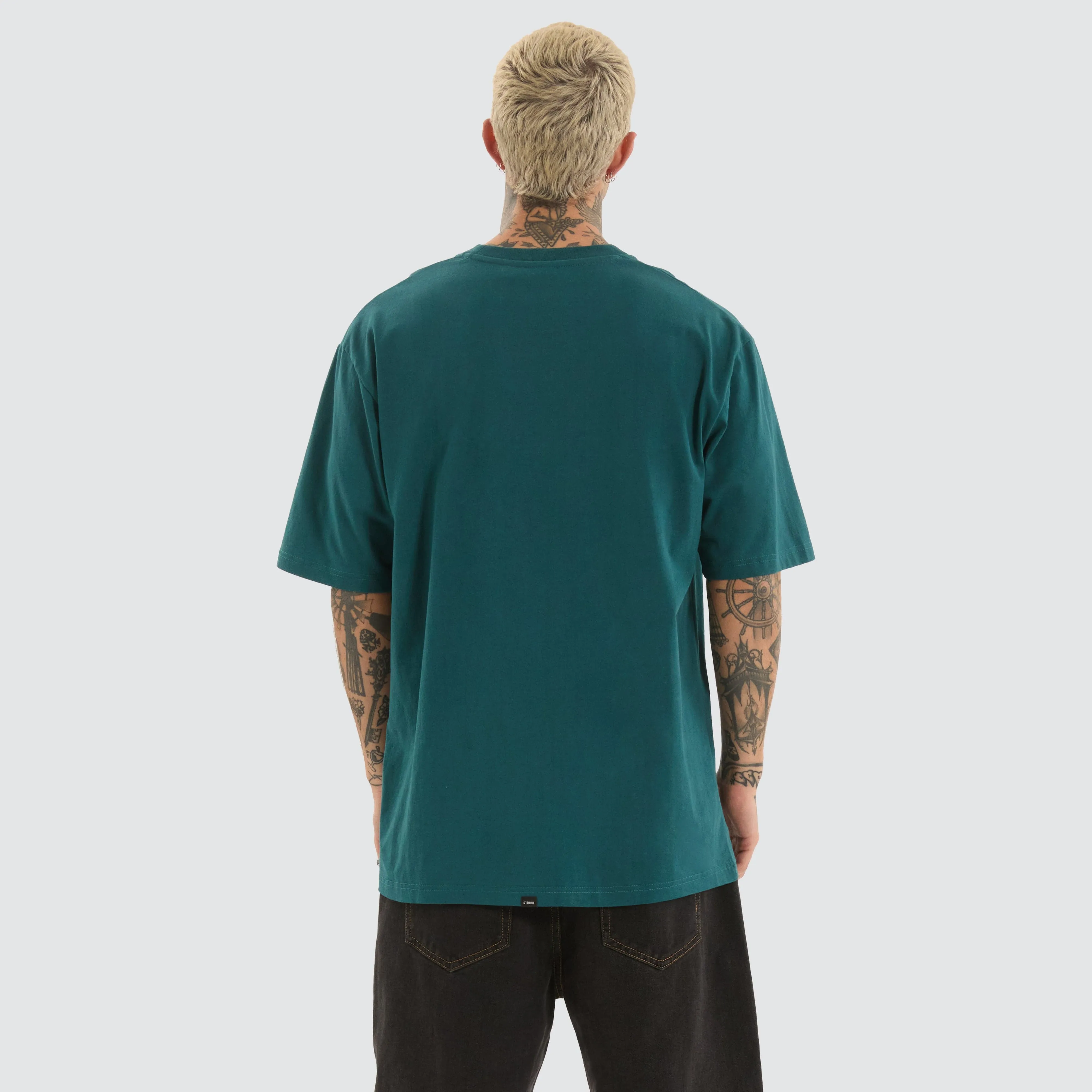 Painless Oversize Fit Tee Atlantic Deep