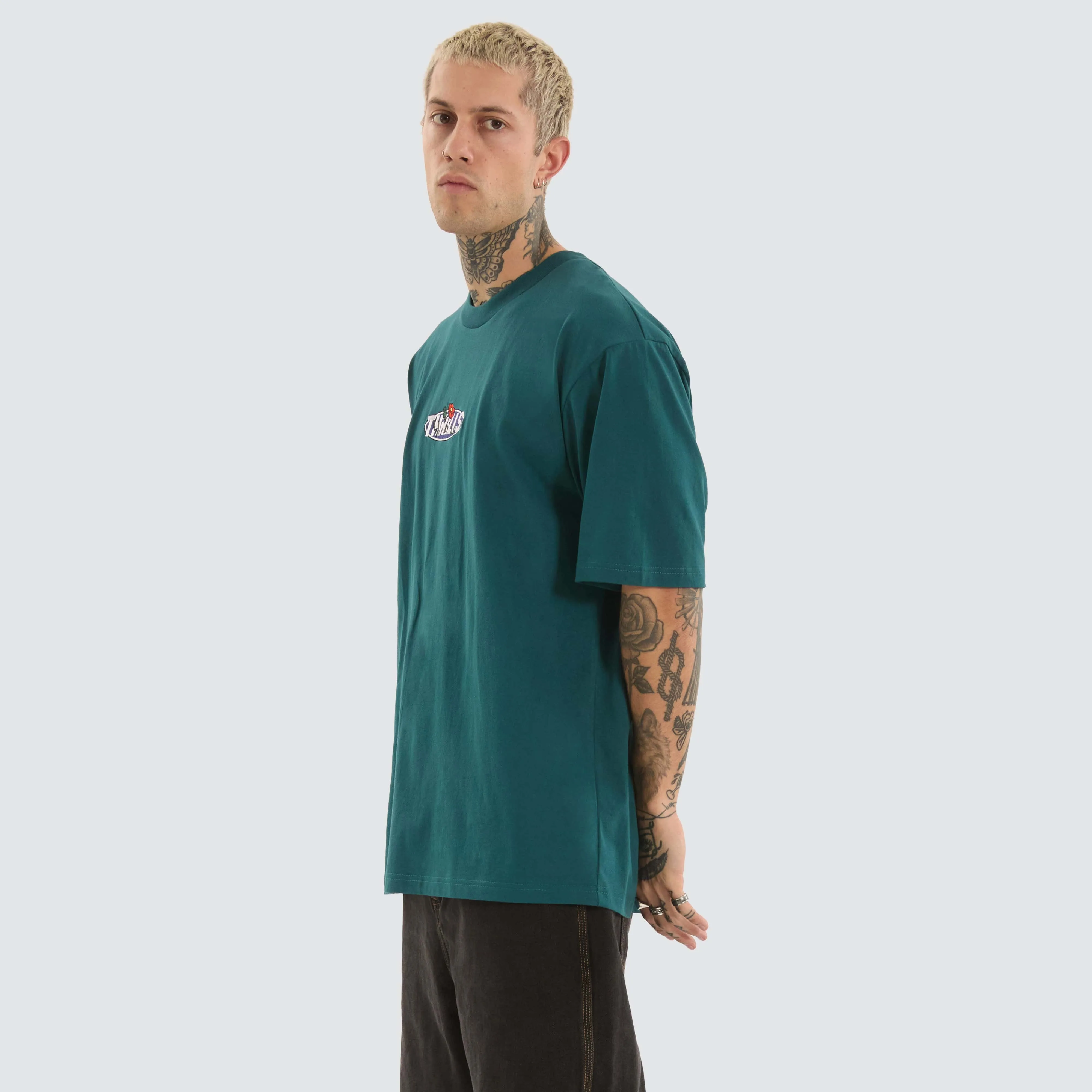 Painless Oversize Fit Tee Atlantic Deep