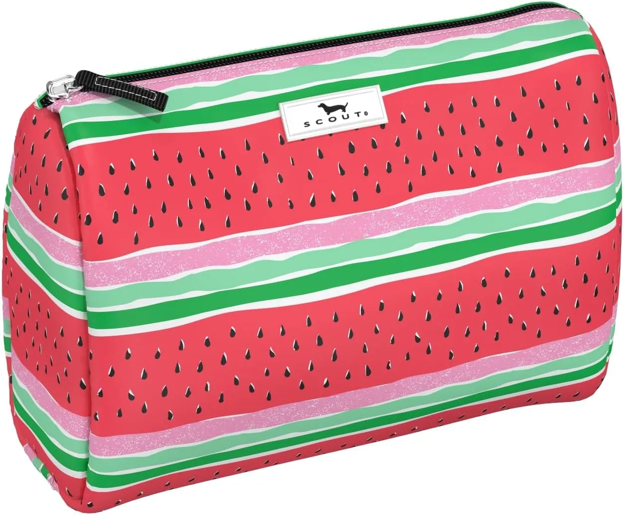SCOUT Packin' Heat - Large, Water-Resistant, Zip Close Makeup Bag for Women- Toiletry Travel Bag - Cosmetic Bag