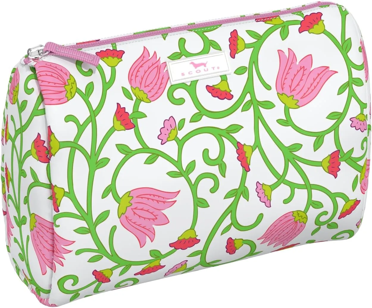 SCOUT Packin' Heat - Large, Water-Resistant, Zip Close Makeup Bag for Women- Toiletry Travel Bag - Cosmetic Bag
